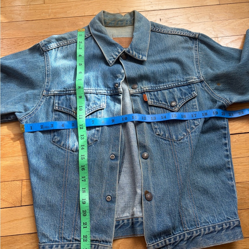 Levi's Light Blue Denim Jacket VINTAGE - Picture 7 of 10